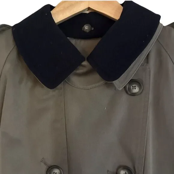 RALPH LAUREN Chaps Trench Coat Mens Sz 38S Double Breasted Removable Wool Lining - Picture 5 of 16